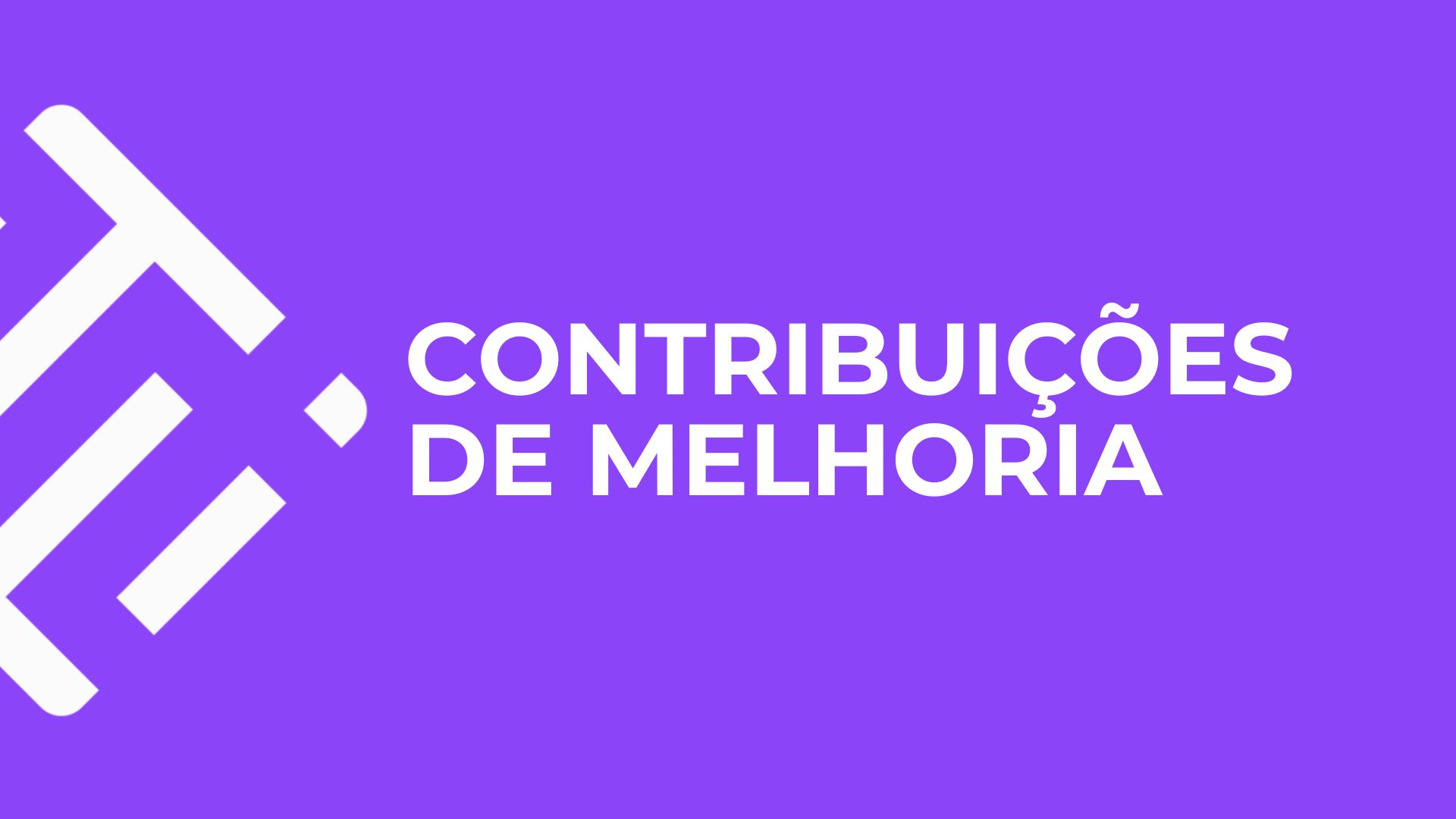 Contribuições de Melhoria